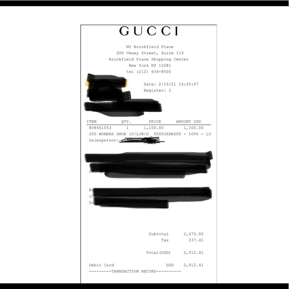 Receipt